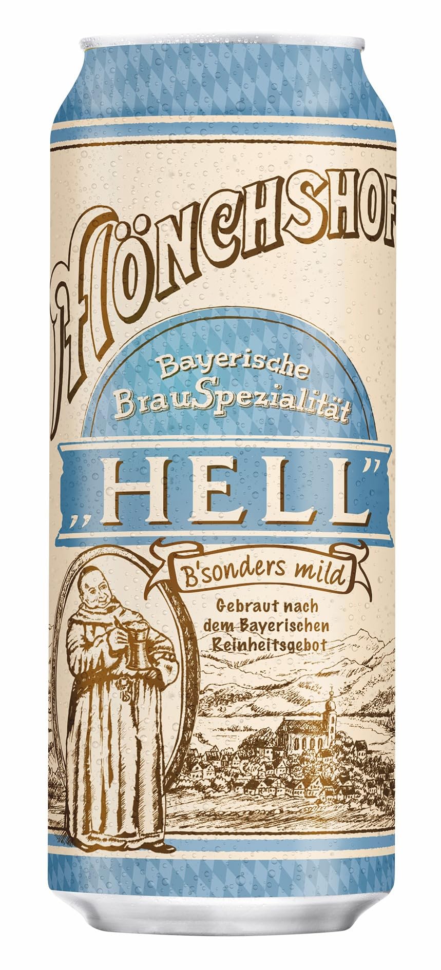 Mönchshof Hell - 24 Dosenbiere 0,5 l EINWEG (24 x 0,5 l)
