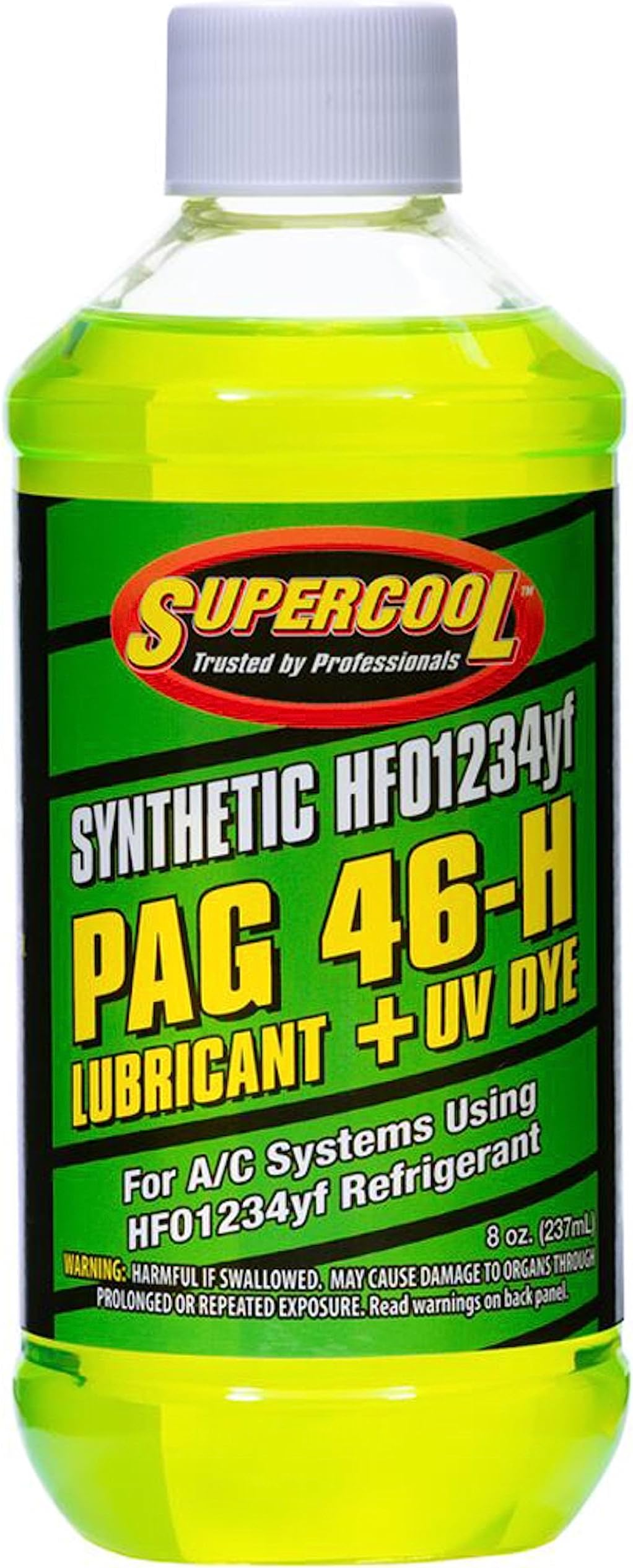 TSI Supercool 27262D 1234yf PAG 46 Viscosity with UV Dye 8oz 1-Pack