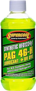 TSI Supercool 27262D 1234yf PAG 46 Viscosity with UV Dye 8oz 1-Pack