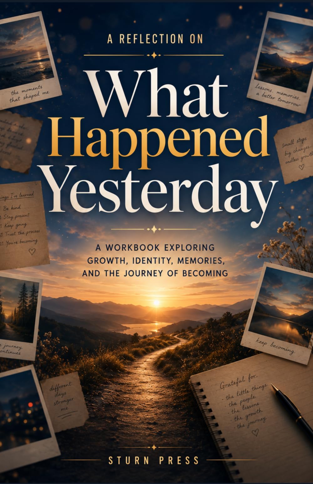 A Reflection on What Happened Yesterday: A Workbook of Matt While Exploring Growth, Identity, Memories, and the Journey of Becoming