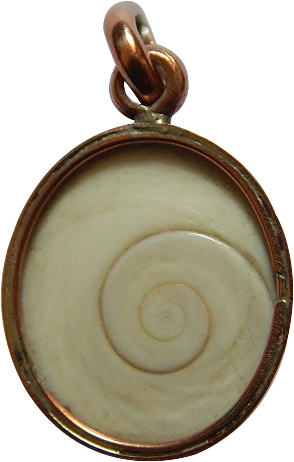 Omkar Gomathi Chakra Kavach Gomti Gumti Gomati Chakra Copper Pendant from Gomati River A1126-03