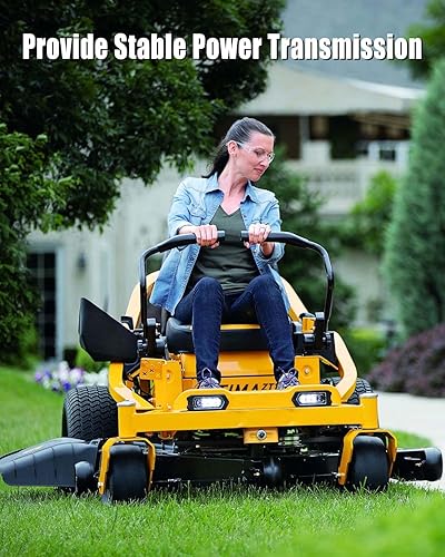 Miniatura 2 de Cinturón de cubierta de 58 pulgadas x 165 12 pulgadas para cortacésped Hustler Super Z 782292 Land Pride 816367C Z52 816367C Series, correa de