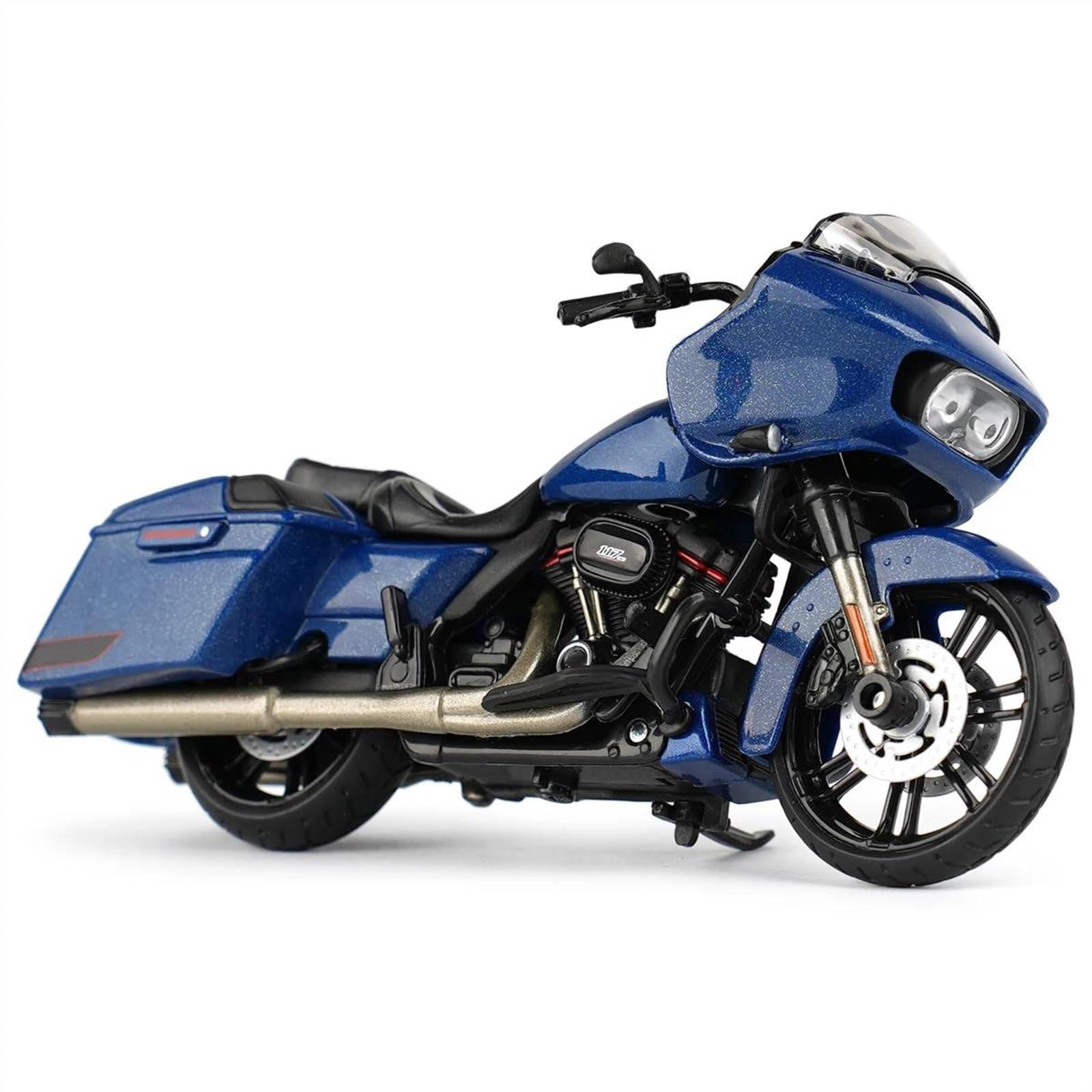 Modello 1:18 Modello Di Moto Simulazione Auto Giocattolo In Lega Per Harley Per Davidson Road Glide CVO 2022