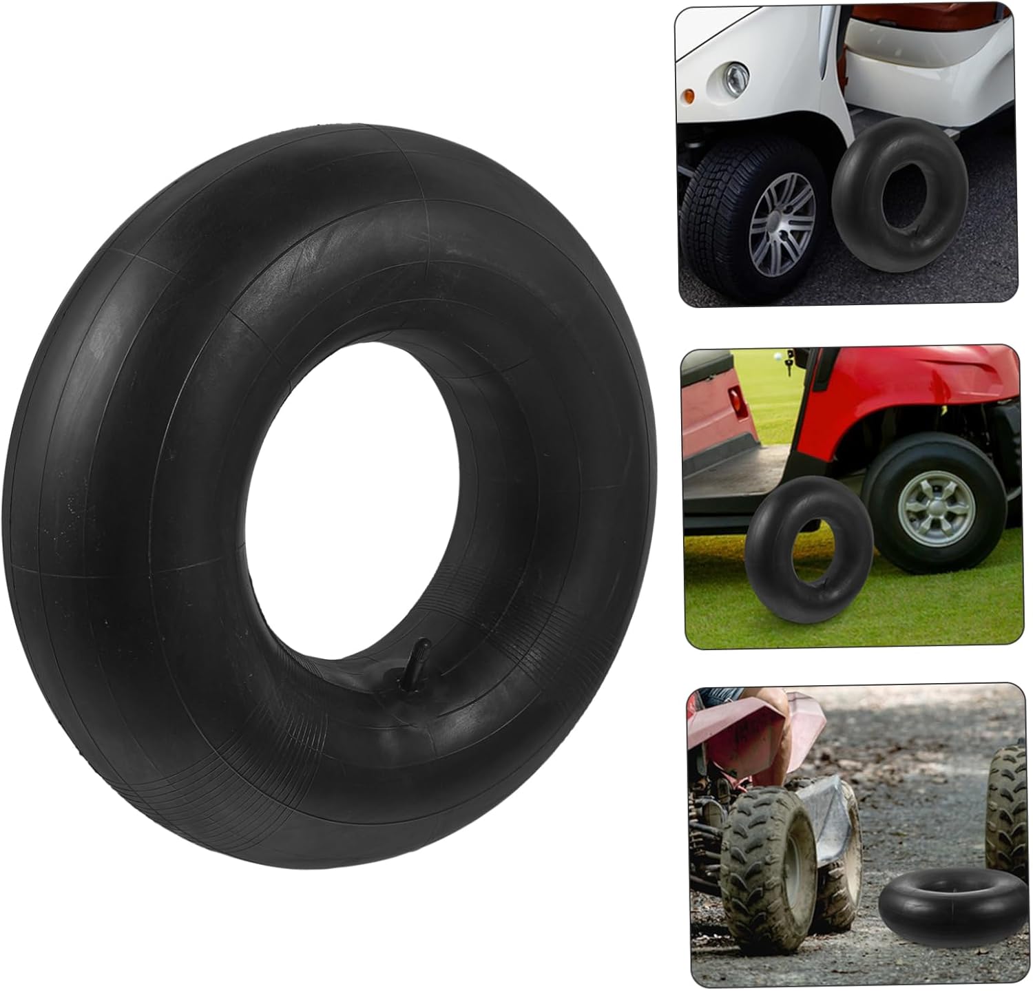 Lawn Mower Inner Tube for Wheelbarrows and Tractors Rubber Construction Easy Installation for Performance Grass