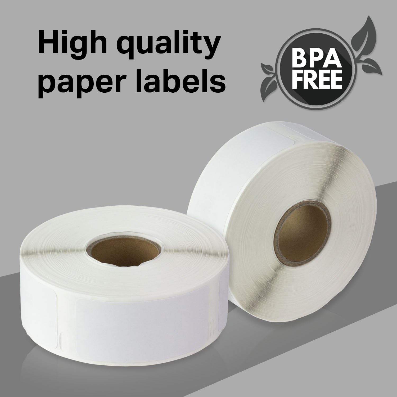 OfficeSmartLabels 1 x 2-1/8 inch Multipurpose Labels, Compatible with 30336 (4 Rolls / 500 Labels Per Roll)