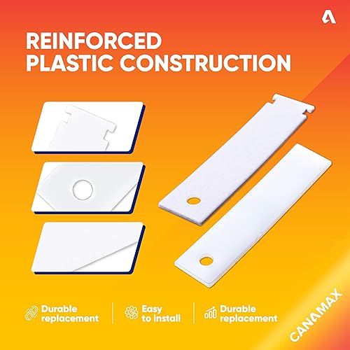 Miniatura 3 de Canamax WE1M504 y WE1M1067 Kit deslizante de rodamiento de tambor para secadora - Compatible con secadores GE Kenmore Hotpoint Sears RCA -