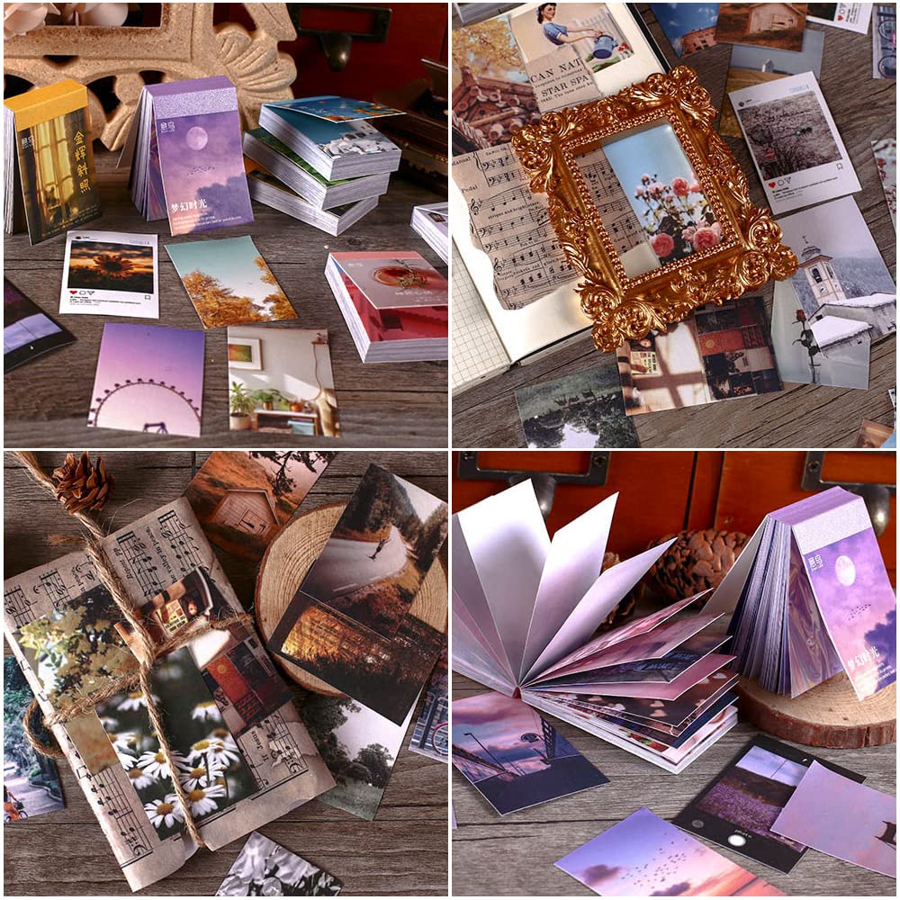 280 Adesivi Vintage Per Scrapbooking E Journal - Floreali, Impermeabili, Fai Da Te, Multicolore - 3