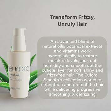 Eufora Smoothing Oil Therapy 4.2 Fl.Oz, White
