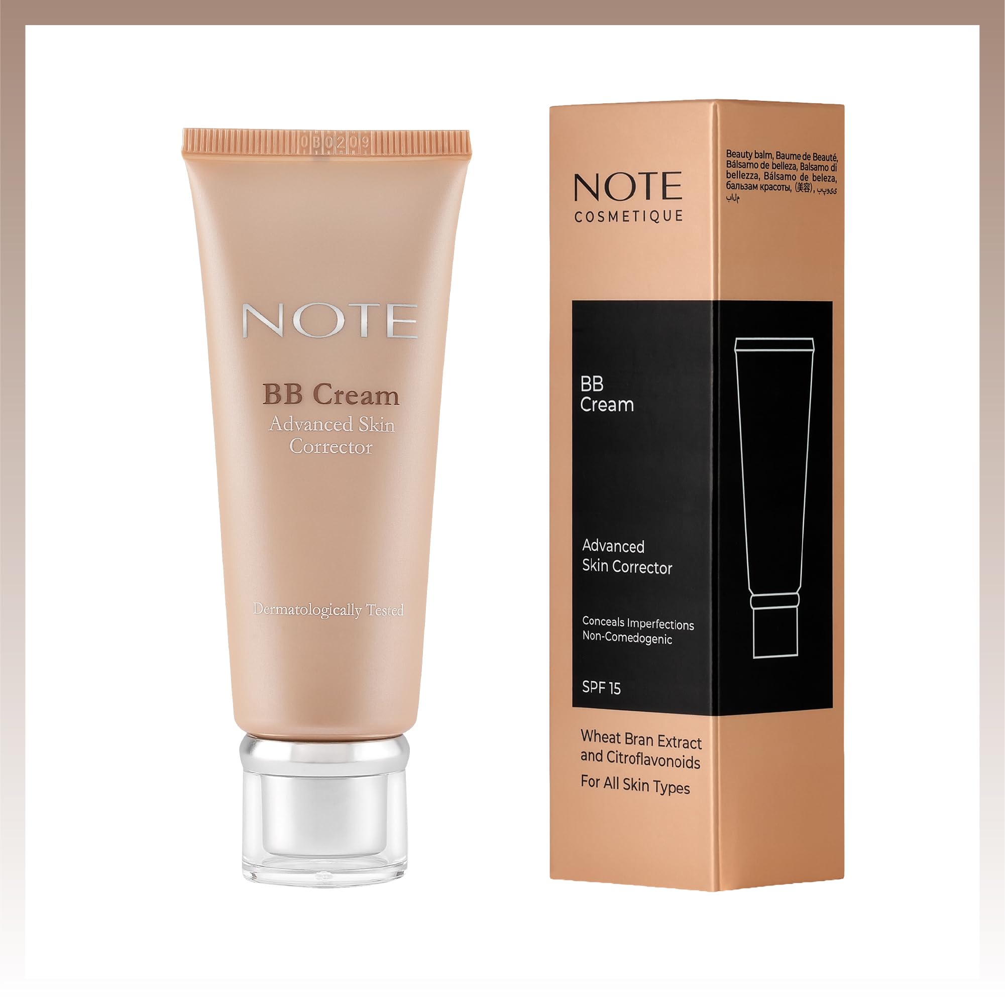 Note Cosmetics BB Cream 100 Porcelain SPF 15 Nemlendirici Etkili Yoğun Kapatıcı BB Krem