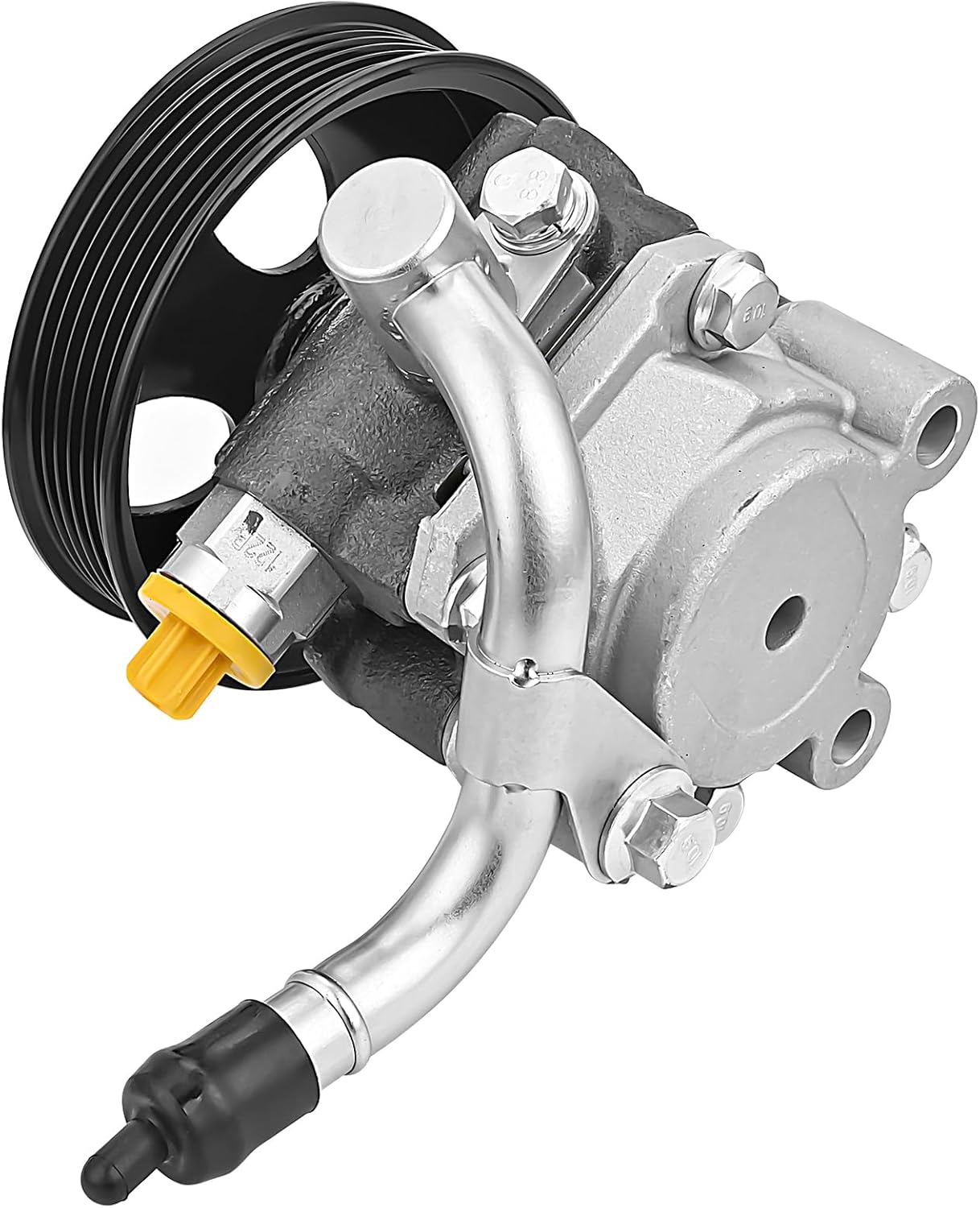 JLEO 21-5168 Power Steering Pump with Pulley for Toyota Corolla 1.8L 1998-2002,Power Assist Pump for Chevrolet Prizm 1.8L 1998 1999 2000 2001 2002