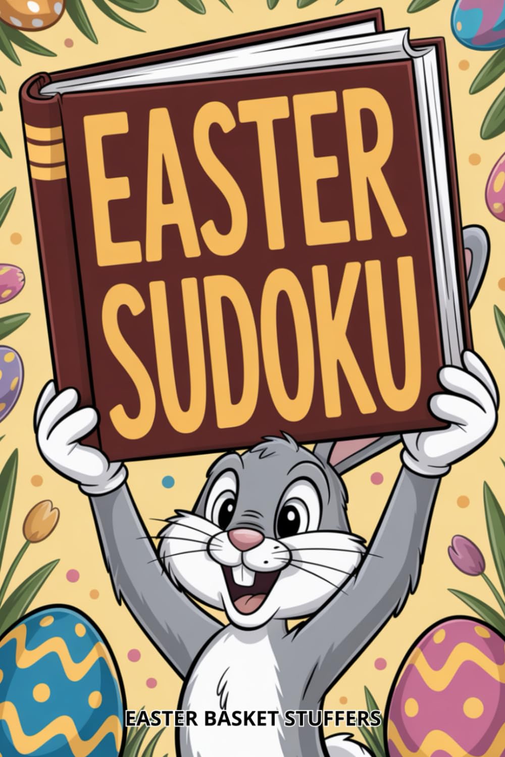 Easter Basket Stuffers: Sudoku Puzzle Book with Solutions: Easy to Hard Levels: Gifts for Teens and Adults