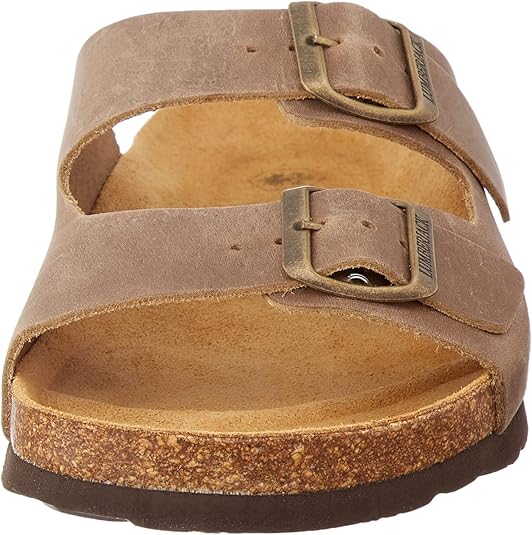 Sandali A Ciabatta Uomo FLINT - In Pelle Con Suola EVA, Comodi Ed Eleganti - Foto 4