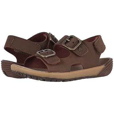 Merrell Kids Bare Steps Sandal (Toddler) Kids Shoes Brown