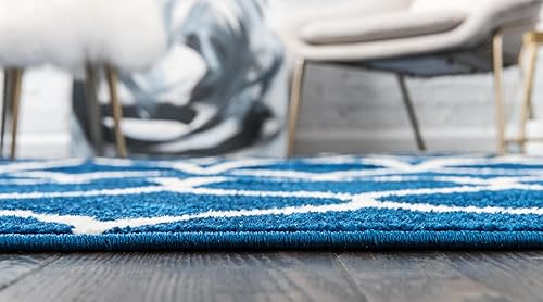 Miniatura 178 de Rugs.com Lattice Frieze Collection Alfombra – 4 x 6 pies, alfombra mediana negra perfecta para salas de estar, comedores grandes, planos abiertos