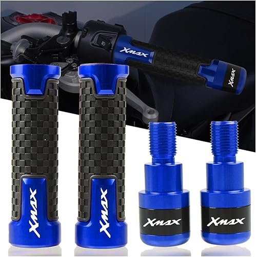 Miniatura 9 de Motorcycle Handlebar Grips Motorcycle Accessories Xmax 78" 22MM Handlebar Hand Grips Handle Bar End Cap Plug for Xmax 125 250 300 400 2013-2021