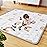 Boho Rainbow Baby Play Mat 50 X 50 Playpen Mat Thicken One-Piece Baby Crawling Mat Non-Slip Cushioned Baby Floor Mat Activity Playmats for Infants, Babies, Toddlers (50X50, Letters+Number)