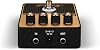 Pedal de distorsión y overdrive Marshall DSL - Negro y dorado | Controles de volumen, ganancia, profundidad y tono | Batería de 9V o alimentación DC 3
