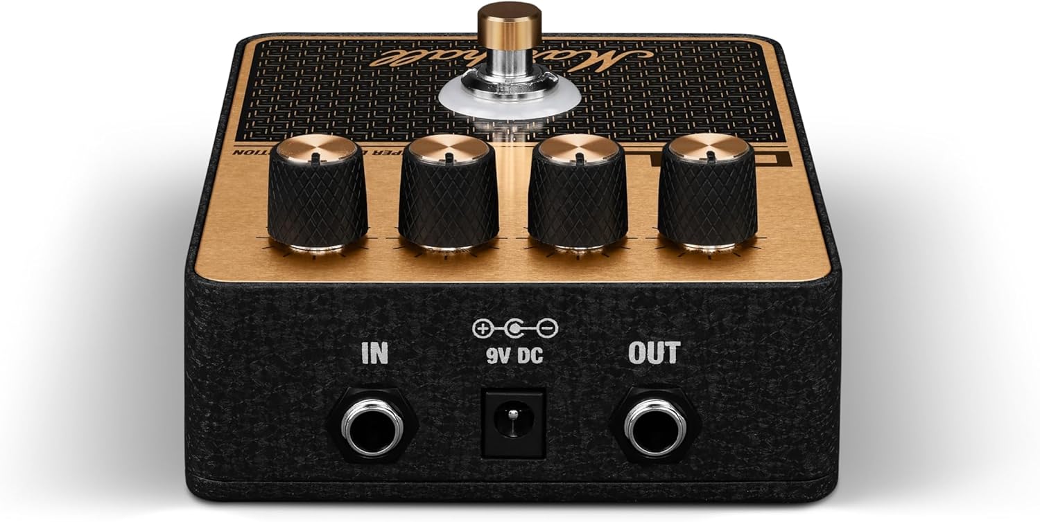 Marshall DSL Overdrive/Distortion Pedal - Black and Gold
