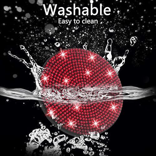 Miniatura 9 de 4 posavasos para auto, accesorios universales para el interior del auto para mujer, silicona antideslizante de 2.75 pulgadas, a prueba de golpes, a