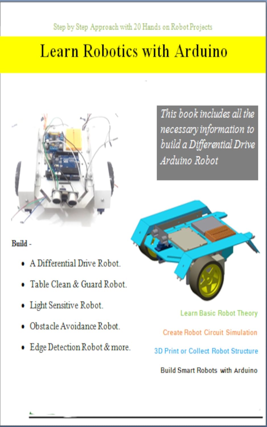 Learn Robotics with Arduino - Step by Step Approach with 20 Hands on ...