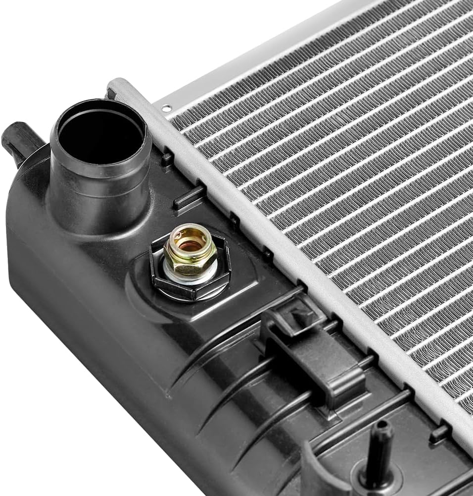 SPELAB Engine Coolant Radiator CU2423 - Compatible with Chevy Silverado, Suburban, Tahoe, Compatible with GMC Sierra, Yukon, Escalade - Automatic Transmission - TOC - No EOC - Replace# 15193108, 2423