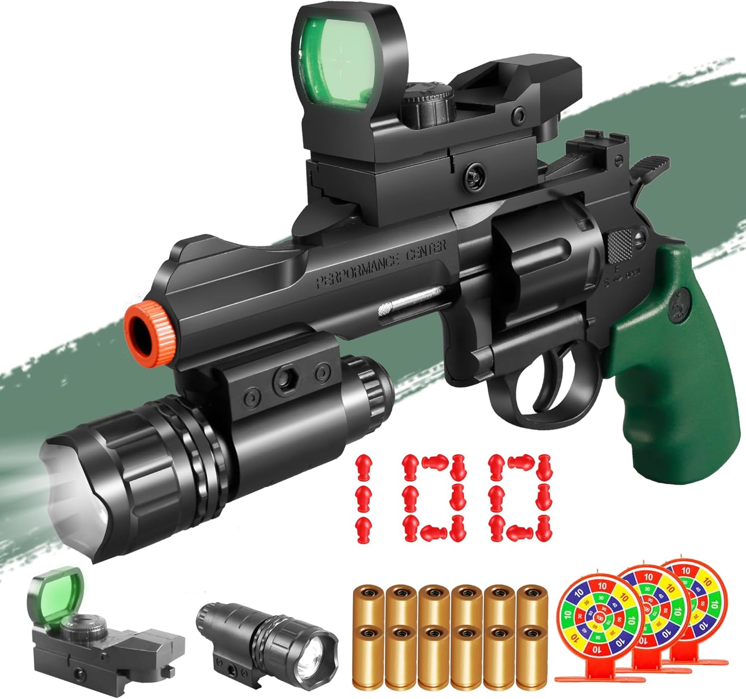 Amazon.com: Toy Revolver - Revolver Toy Gun, Semi-Automatic Mode ...