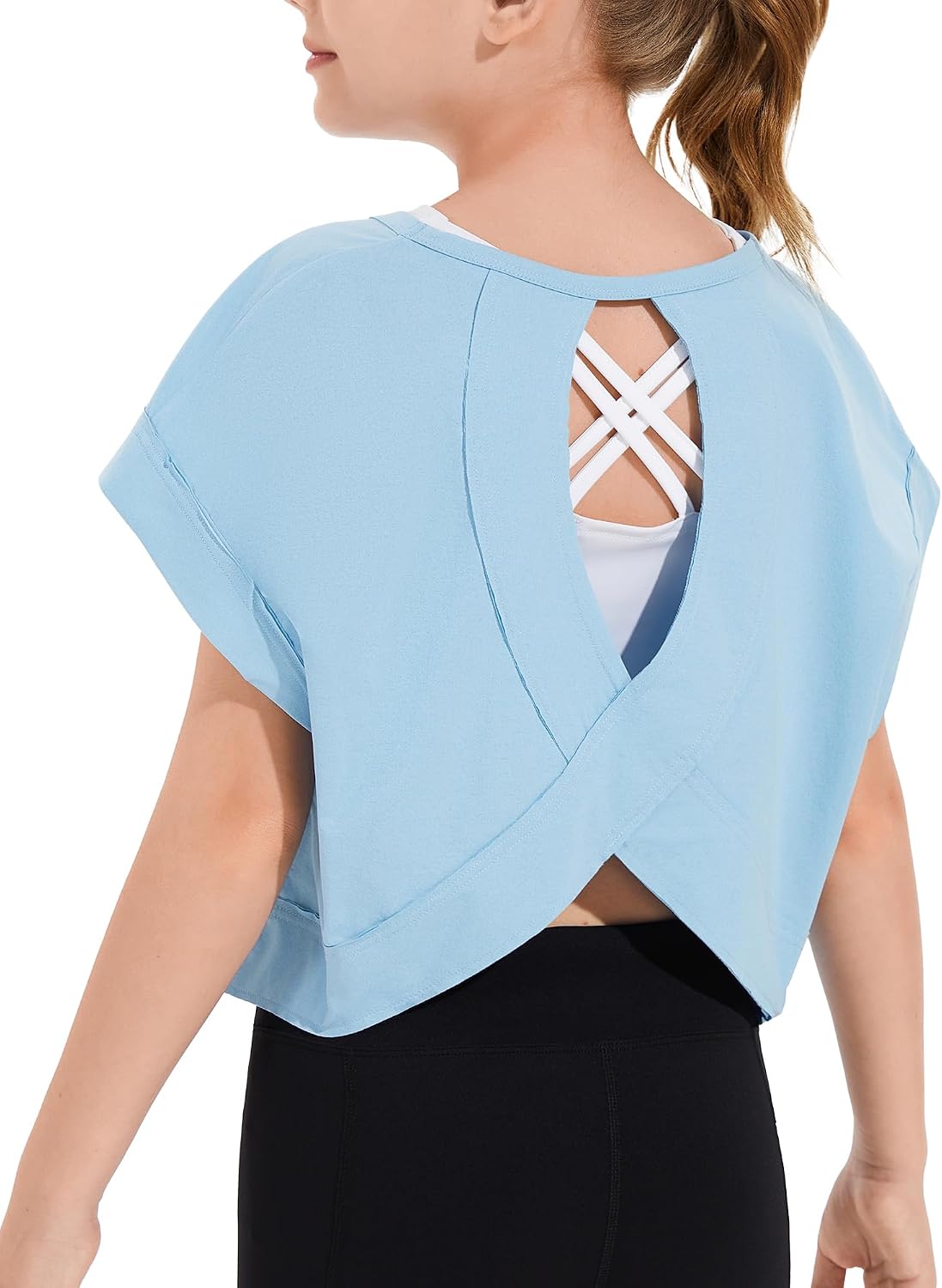 Girls Tees Summer Short Sleeve Oversized
