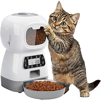 Amazon | penefa モグモグくん ロボット型 自動給餌器 犬 猫 日本語