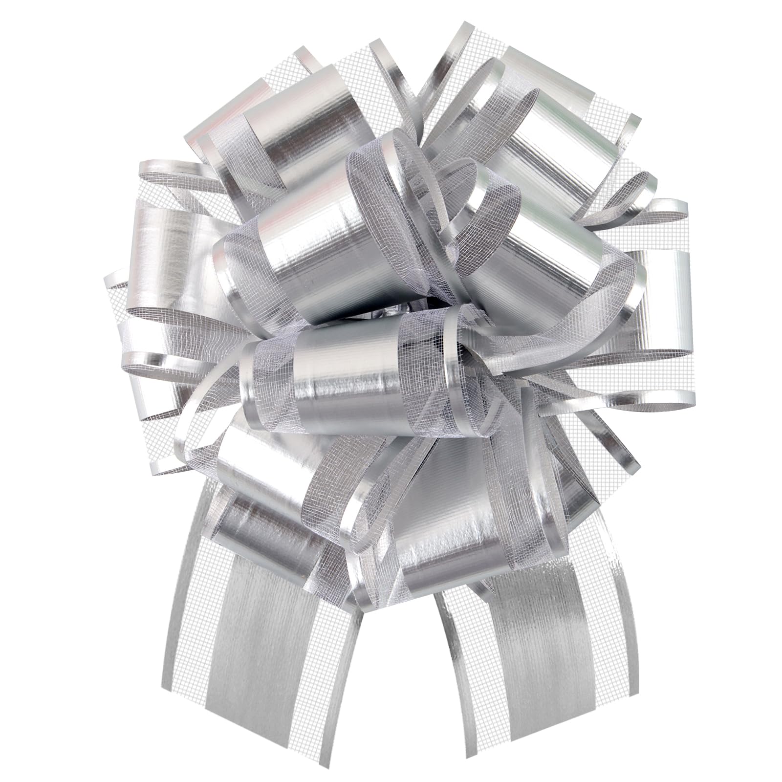 YICOTA - Set di 100 fiocchi decorativi in colori assortiti, per confezioni regalo, per regali, Natale, compleanno, matrimonio, San Valentino, 10 colori