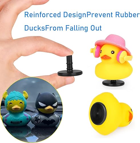 Miniatura 4 de 40 tapones de pato, soporte de pato de goma, soporte de pato de goma para Jeep Dash y pantalla fija, regalo para los amantes de Jeep, incluye