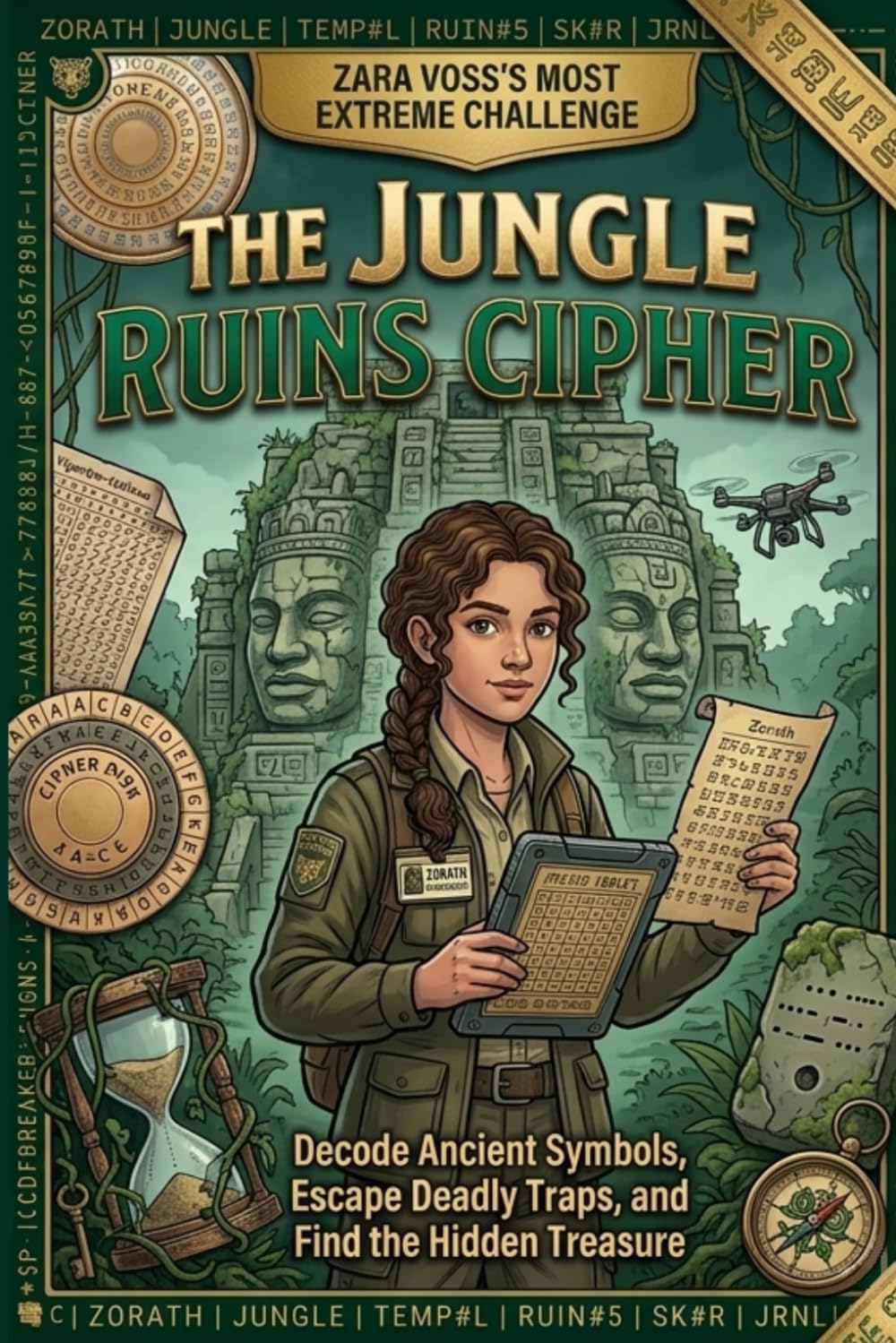 The Jungle Ruins Cipher: Decode Ancient Symbols, Escape Deadly Traps, and Find the Hidden Treasure (The Codebreaker Series)