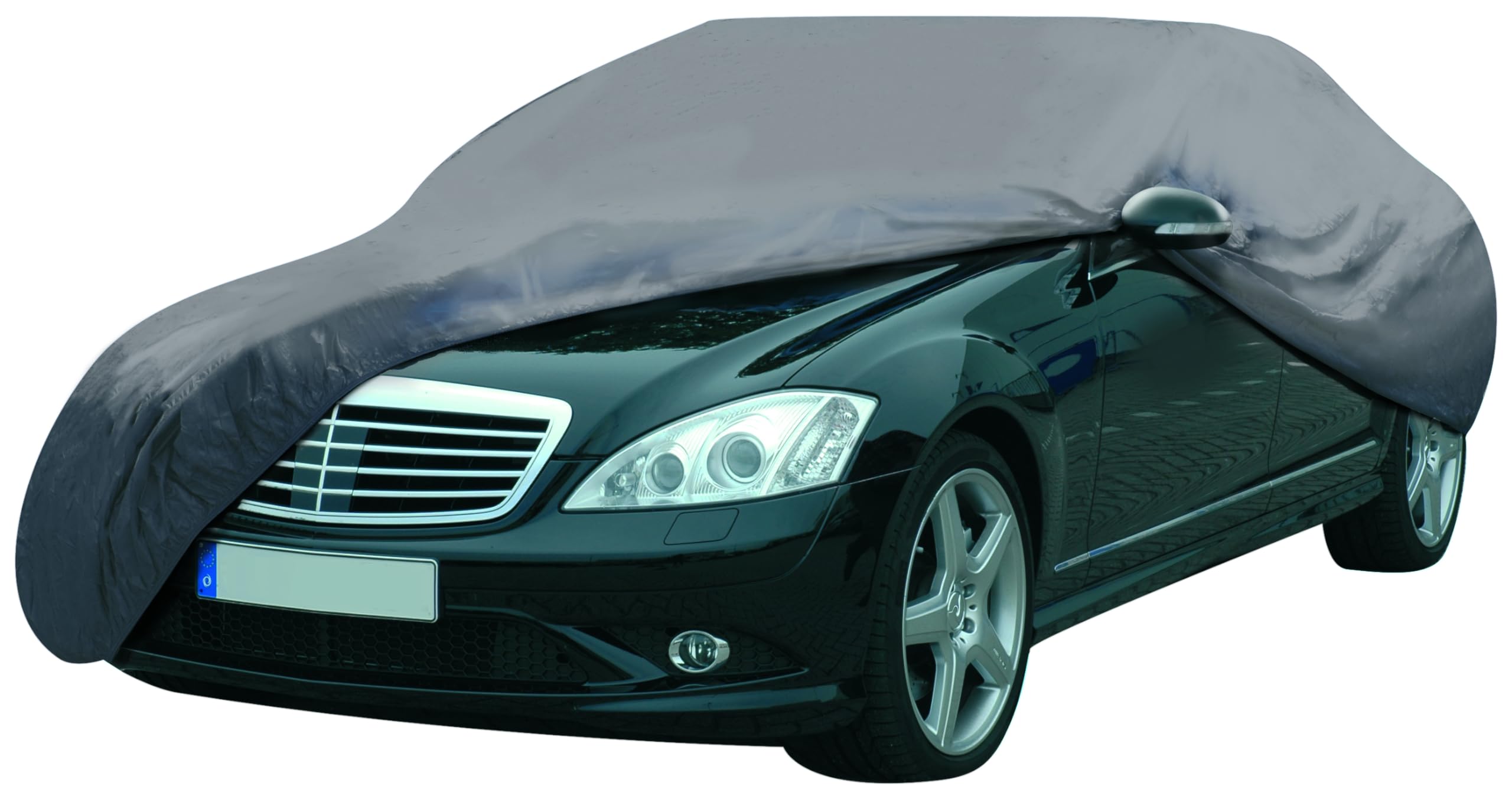 Dunlop Housse de Voiture - Universelle - 534 x 178 x 120 cm - Noire