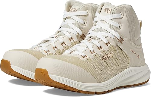 KEEN Utility Vista Energy - Botas de trabajo con punta compuesta de altura media para mujer