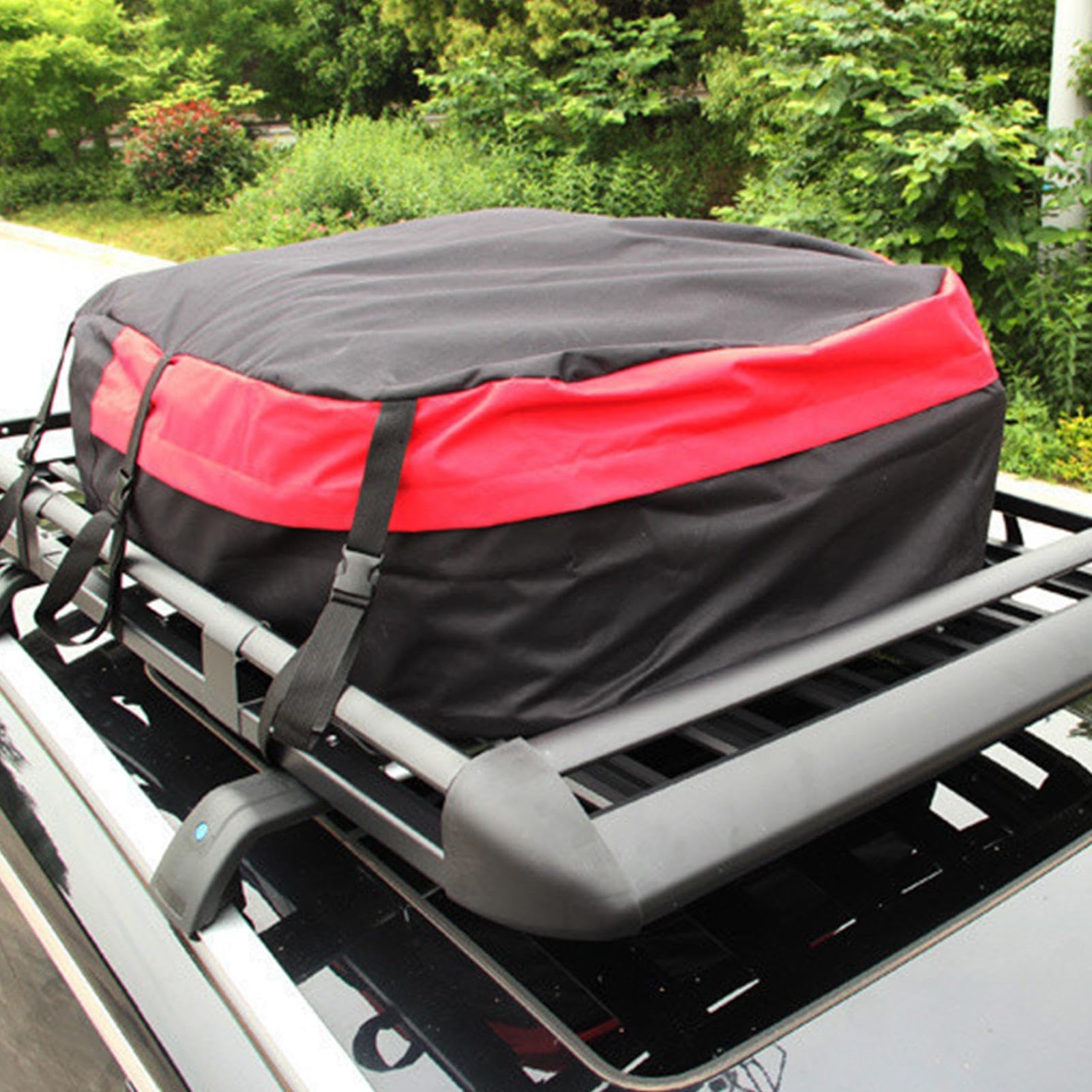 Wasserdichte Dachtasche, Outdoor-Reisebedarf, Dachgepäckbox, Auto-Topper-Gepäck, Reisezubehör Auto-Topper Gepäck mit Schnallenriemen für LKW, Outdoor-Reisezubehör