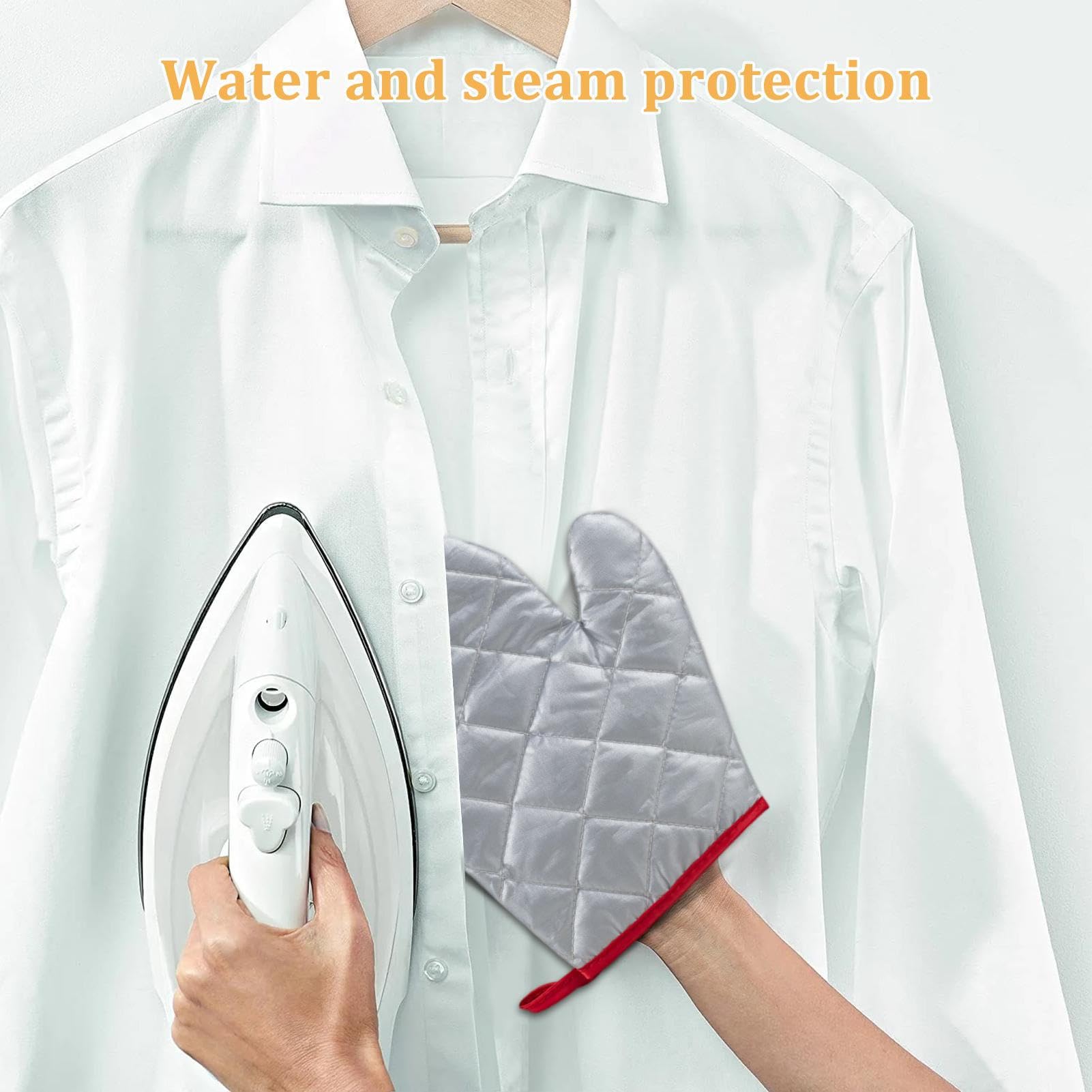 Generico Bügelhandschuhe für Dampfkleidung, Schutzhandschuhe - Handschuh, hitzebeständiger Handschuh, wasserdichte Handschuhe für Dampfer für Kleidung