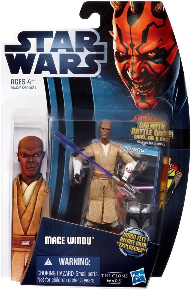 Star Wars: Clone Wars 2012 Animated Series 3.75 inch Mace Windu Action Figure