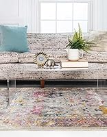 Vista 8 de Aurora Collection - Alfombra de área, 5 x 8 pies, beige