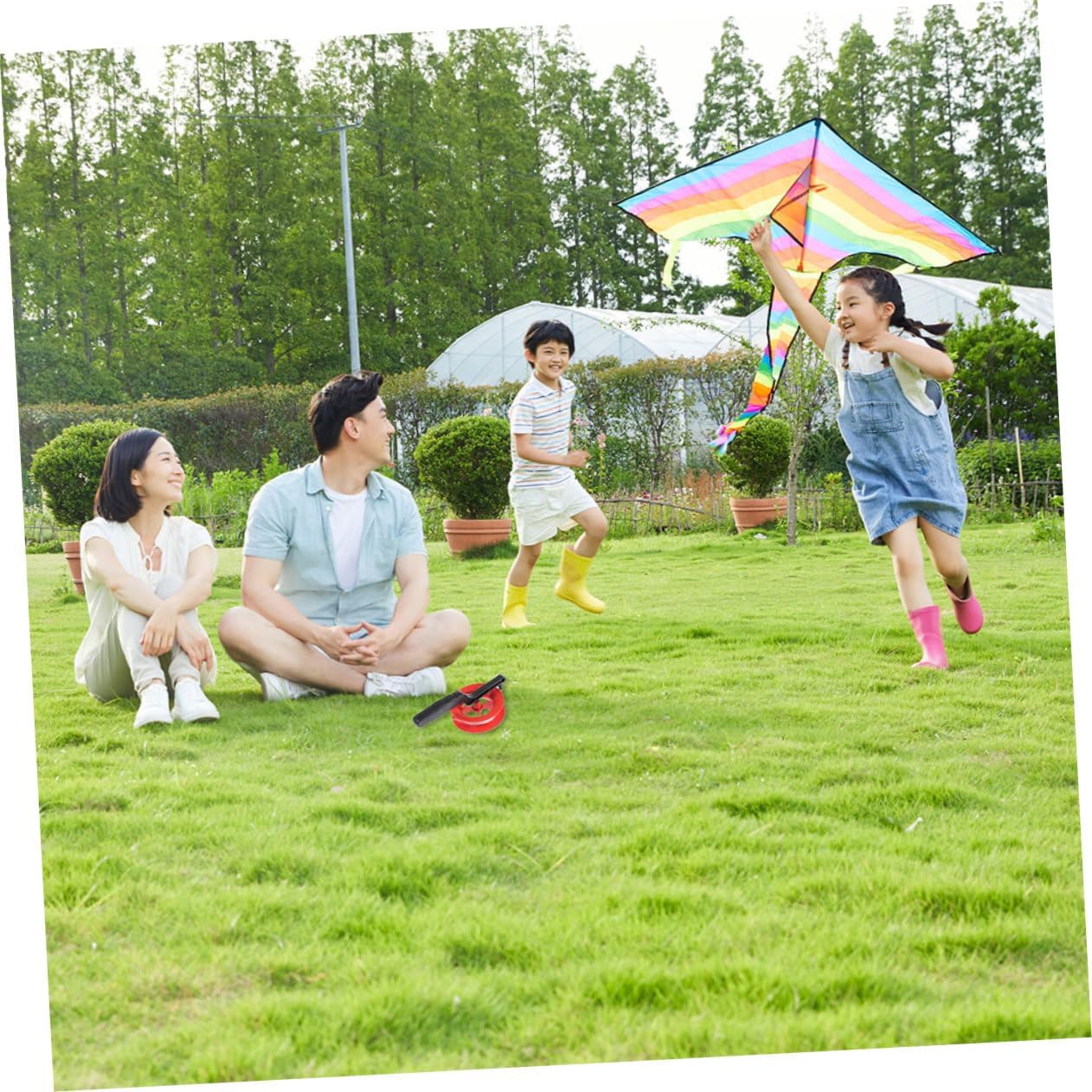 15pcs Bobo Ball Kite Wheel Kite Reel Line Winder String Winder for Flying Professionals
