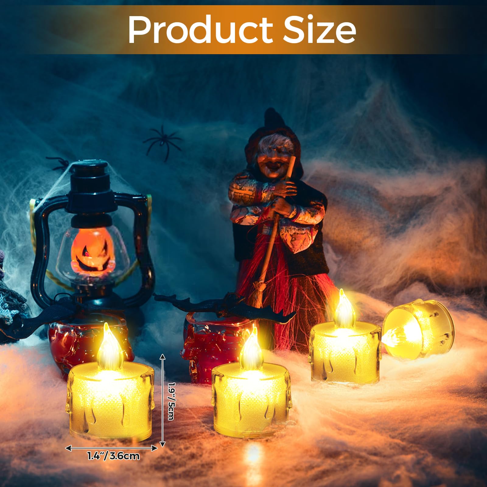 Candele senza fiamma, candele a batteria, candele a pilastro LED con telecomando, candele tremolanti senza fiamma, candele in vera cera con funzione
