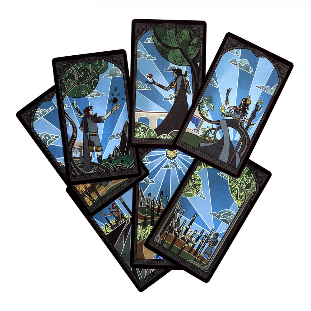 Amazon.com: mrdiyshisha Broken Mirror Tarot Deck, 78 Tarot Cards