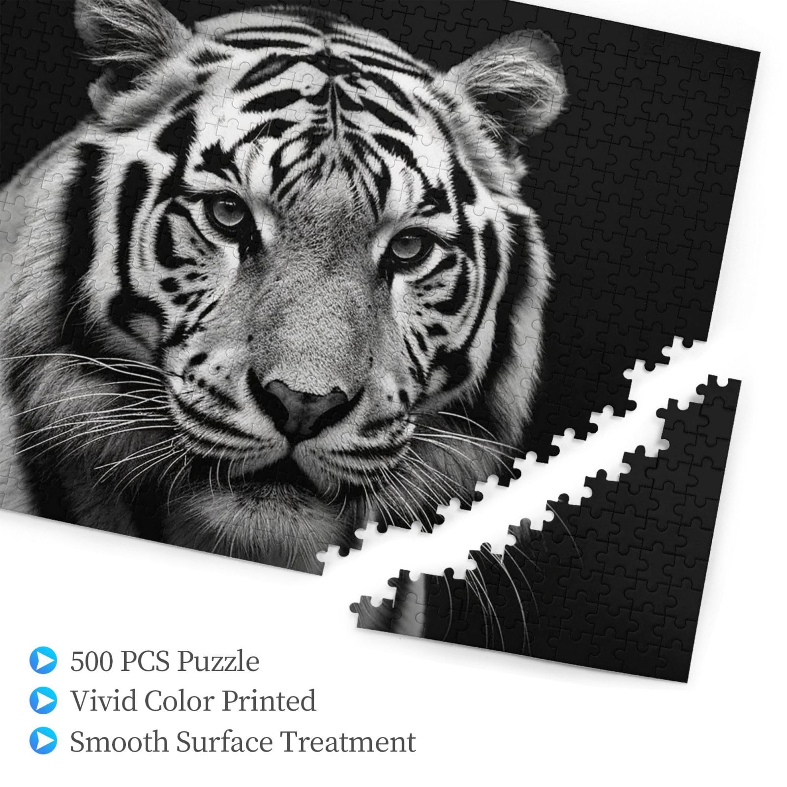 【中古】 老虎大難 Amazon.com: Puzzles 500 Pieces Jigsaw Puzzles Personalized Picture