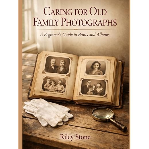 CARING FOR OLD FAMILY PHOTOGRAPHS: A Beginner's Guide to Prints and Albums