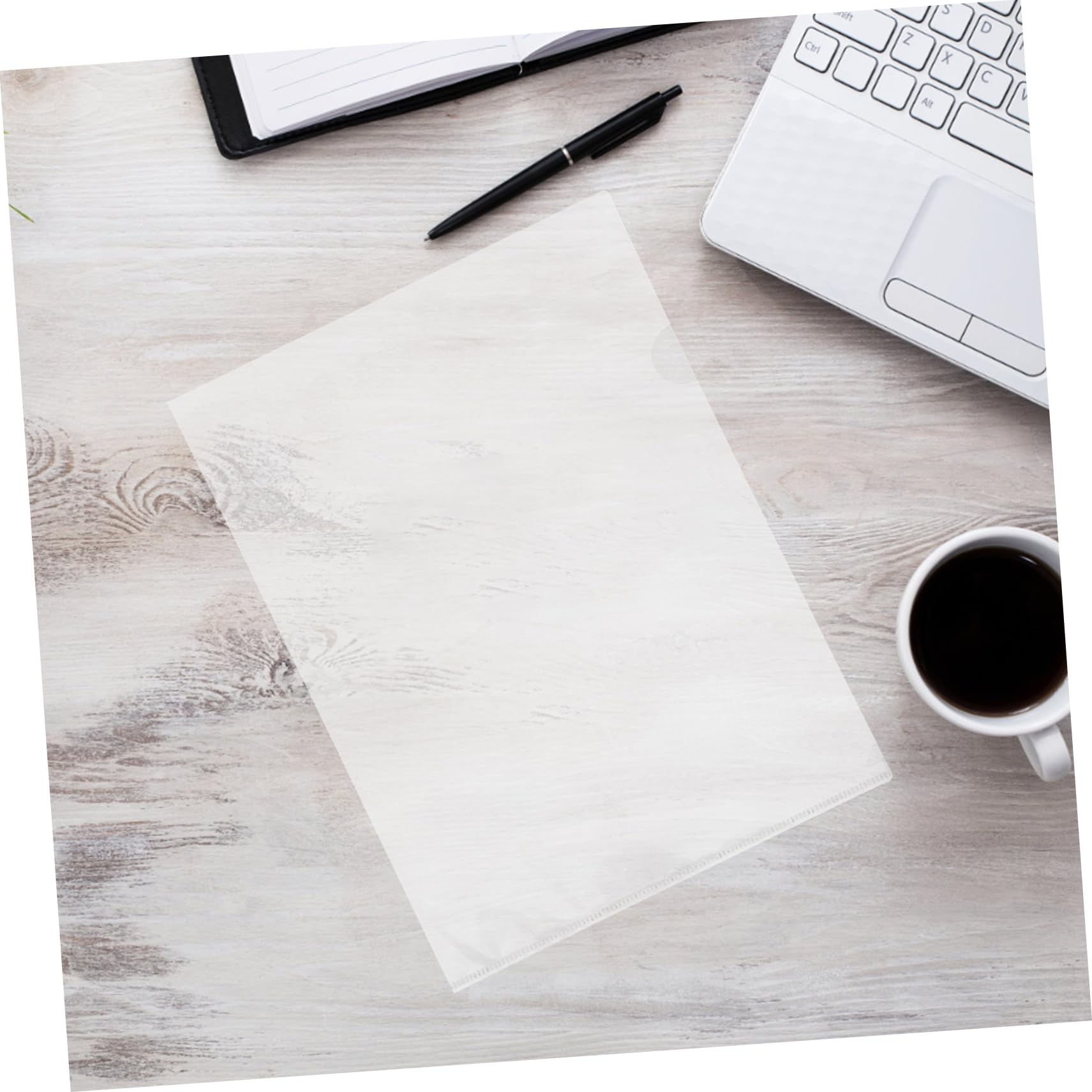 100pezzi Cartelline Trasparenti Shape Per Organizzazione Documenti Design Elegante e Funzionale Per Ufficio e Scuola Compatibili Con Documenti