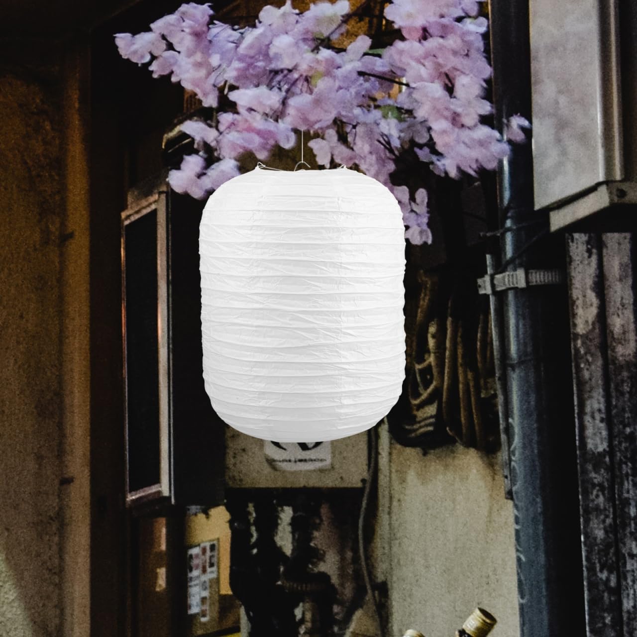 ABOOFAN Lanternes En Papier Pliantes 35 Cm Abat-Jour Suspendu Décoratif Pour Fête Diy Peinture Maison Lumière Adoucissante