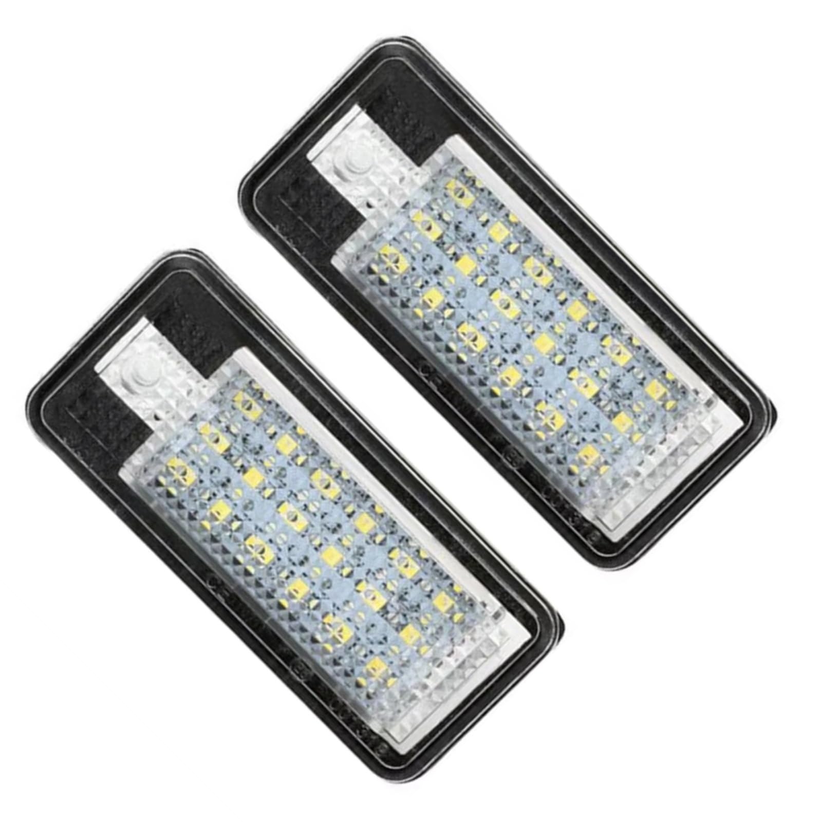 Piloto de matrícula de alta visibilidad con luz clara para Audi A4 B7 y A6 7