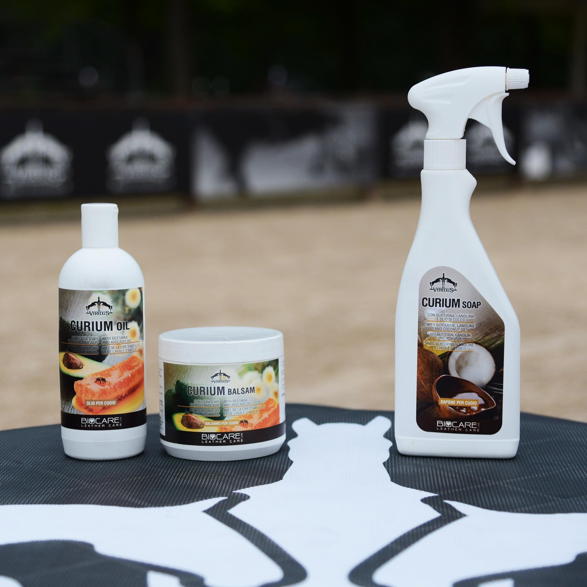Veredus Curium Balsam para cuero con cera de abeja y aguacate