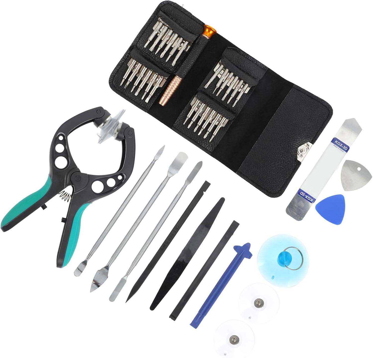 Alipis 39-in-1 Precision Screwdriver Repair Tool Set for Smartphones, Multi-function Handheld Phone Repair Screwdrivers with Magnetic Tips, Electronics and Camera Disassembly Kit