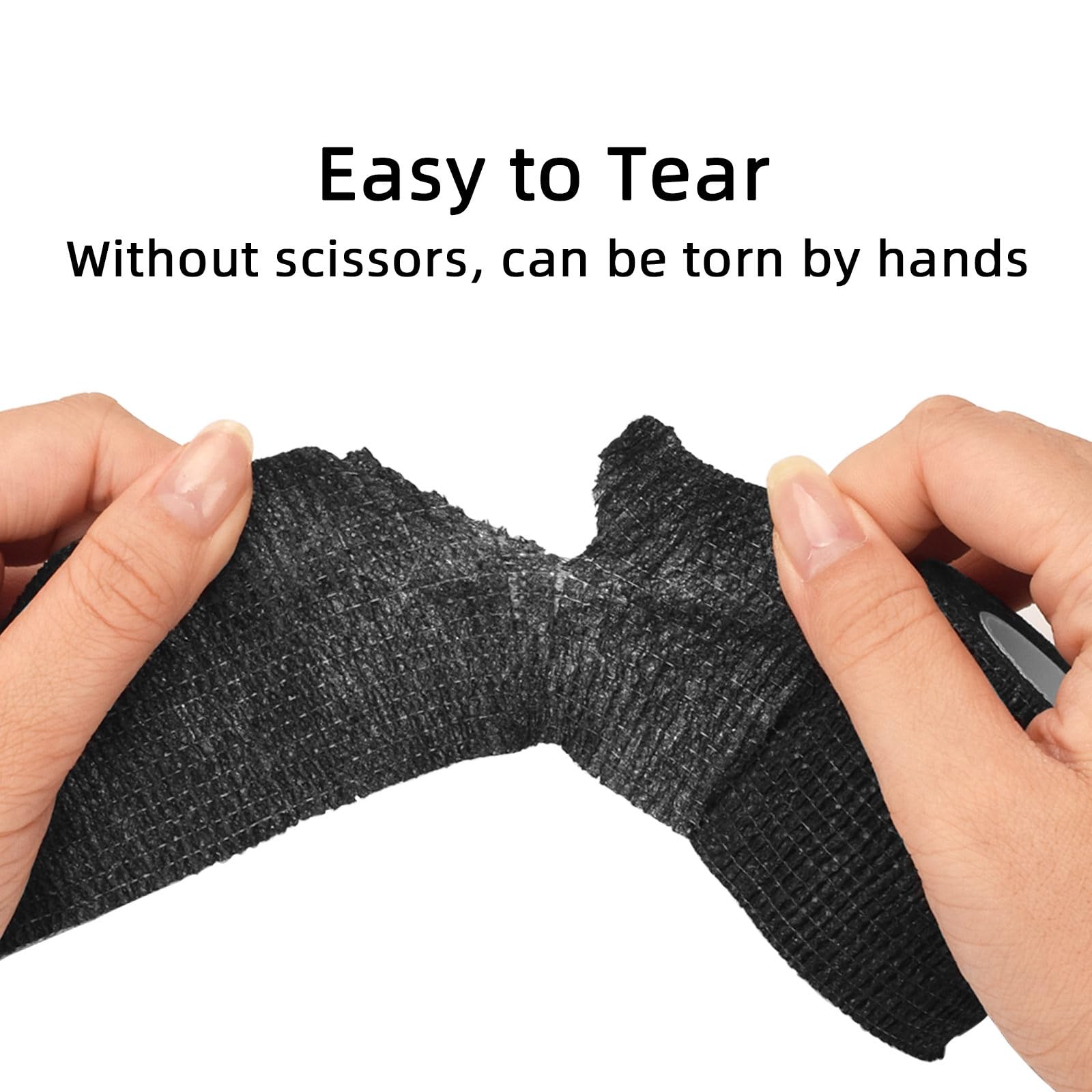 BAMTTOO Tattoo Grip Tape Wrap 6pcs Self Adhensive Bandage Grip Tapes Cover Rolls Sports Adherent Tape Tattoo Supplies (6pcs Grip Tape) - Image 3