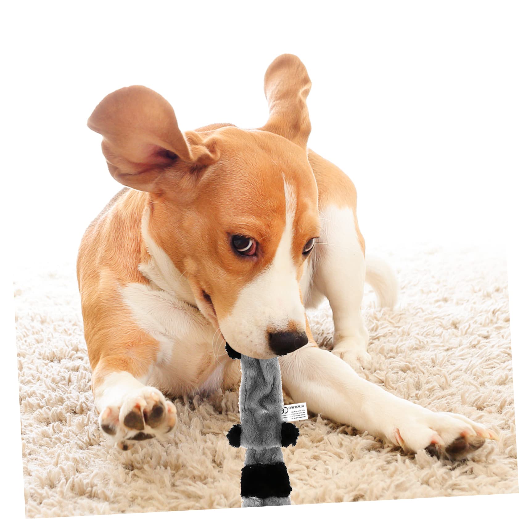 Sosoport 6pièces Jouets Peluche Stylés pour Chiens Jouets à Couiner Interactifs Et pour Mâcher Accessoires Amusants pour Animaux De Compagnie