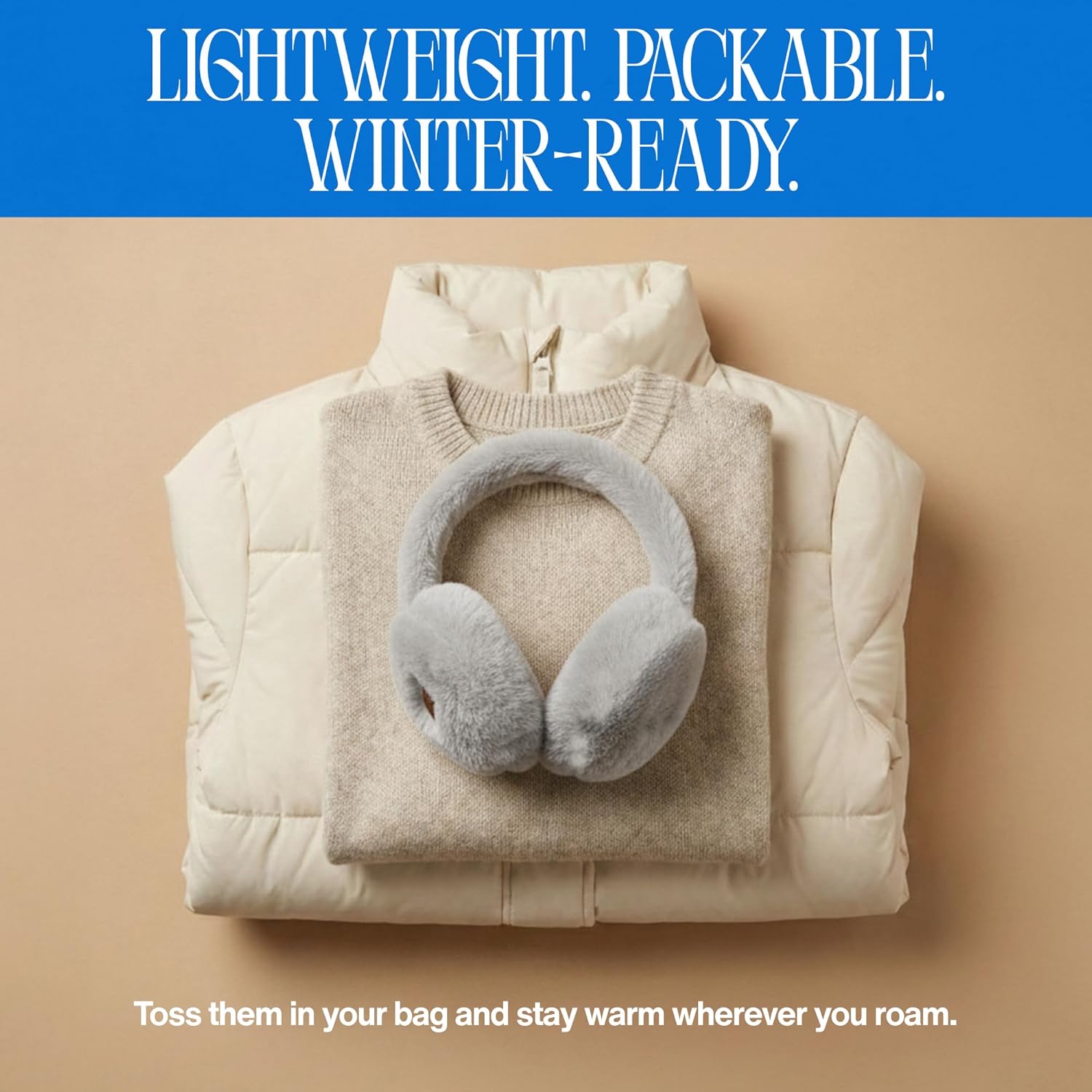 Funky Junque Women’s Winter Earmuffs - Faux Fur - Image 6